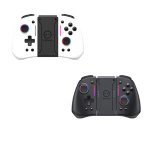 LinYuvo KS42 Joypad Sem Fio com Luzes RGB para Switch/Lite/OLED