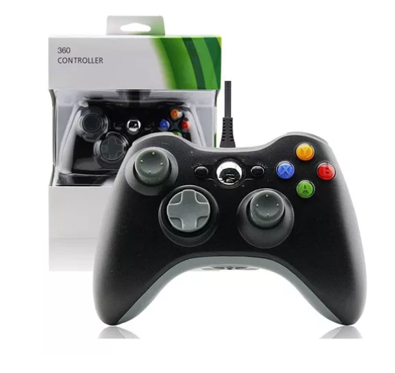 Controle Para Xbox 360 Com Fio Joystick Tv/pc/android