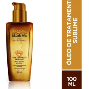 Óleo finalizador extraordinário tratamento sublime nutrição frasco de 100ml Elseve