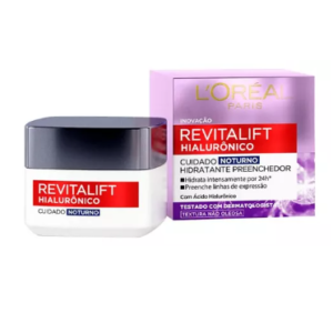 Creme Hidratante Facial Revitalift Hialurônico Noturno 49g L'Oréal Paris
