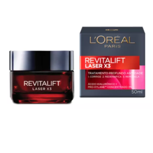 L'Oréal Paris Creme Facial Anti-idade Laser X3 Diurno Revitalift 50ml